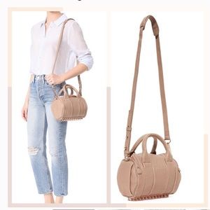 Alexander Wang leather nude purse